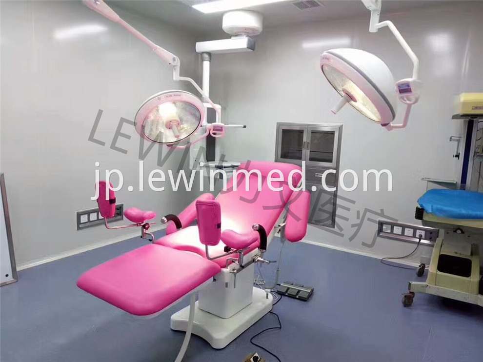 Gynecological examination bed